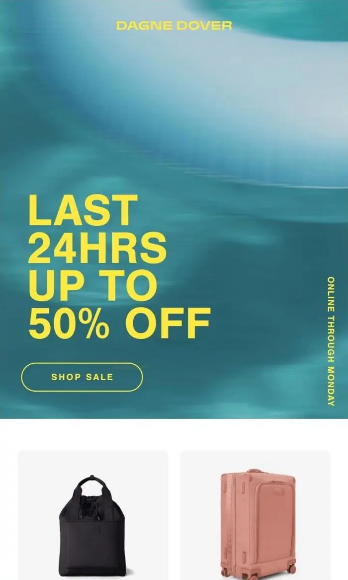 DAGNE DOVER: FINAL HOURS: UP TO 50% OFF.