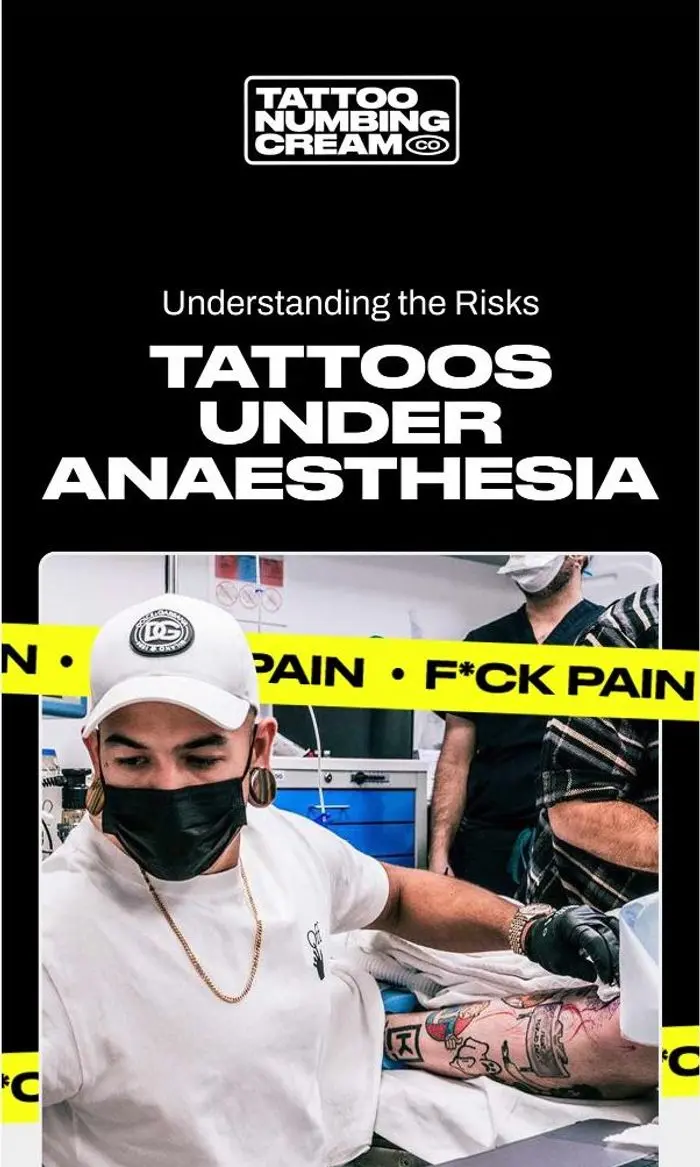 Tattoo Numbing Cream Co.: Important Read: The Risks of Tattoos Under Anaesthesia