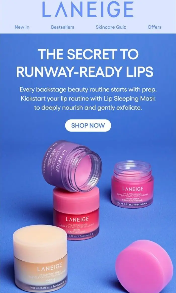LANEIGE: For lips that are giving model off-duty