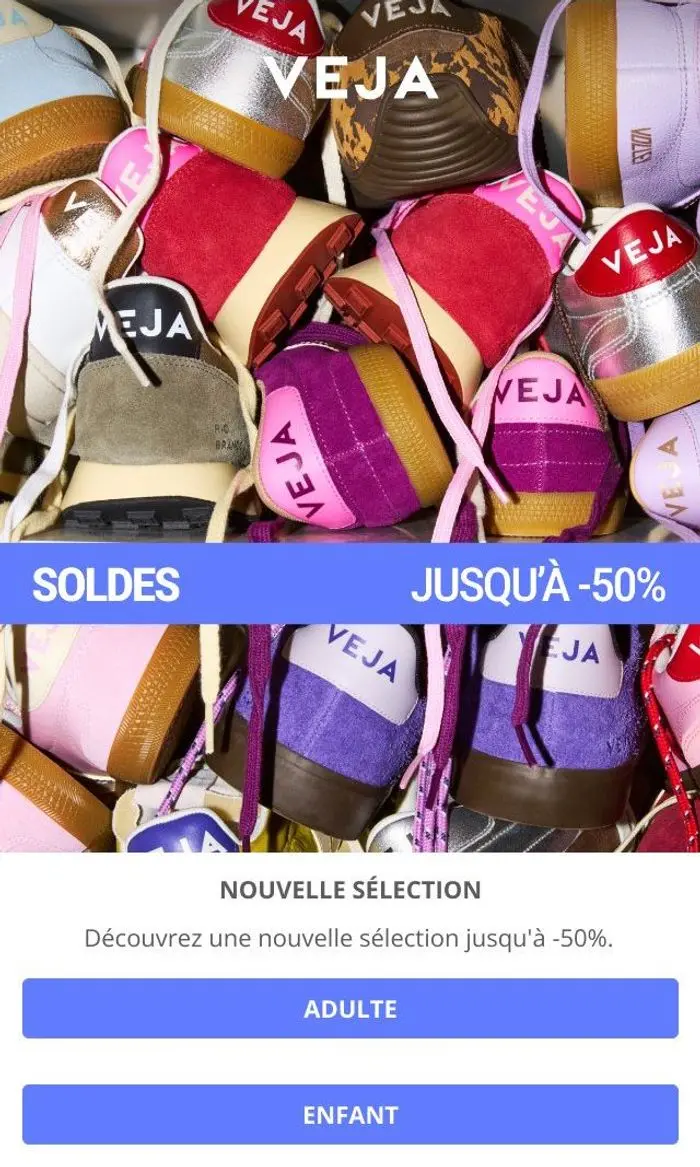VEJA: Soldes: Nouvelle sélection