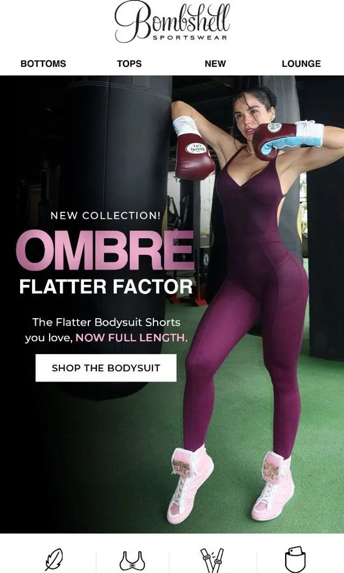 Bombshell Sportswear: The Flatter Factor Is BACK! 🔥