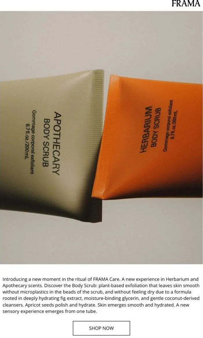 FRAMA: The Body Scrub