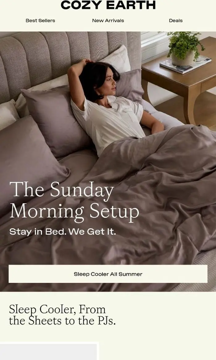 Cozy Earth: Sleep cooler all summer long ➡️