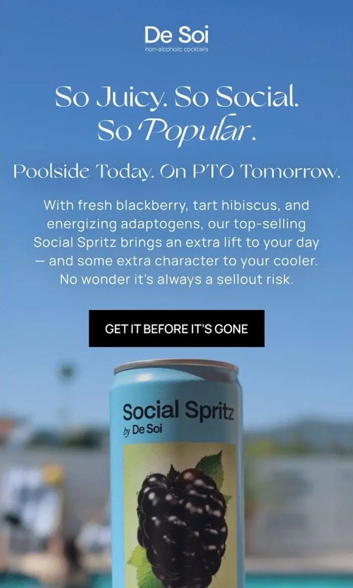 De Soi: Always uplifting, almost sold out (!)