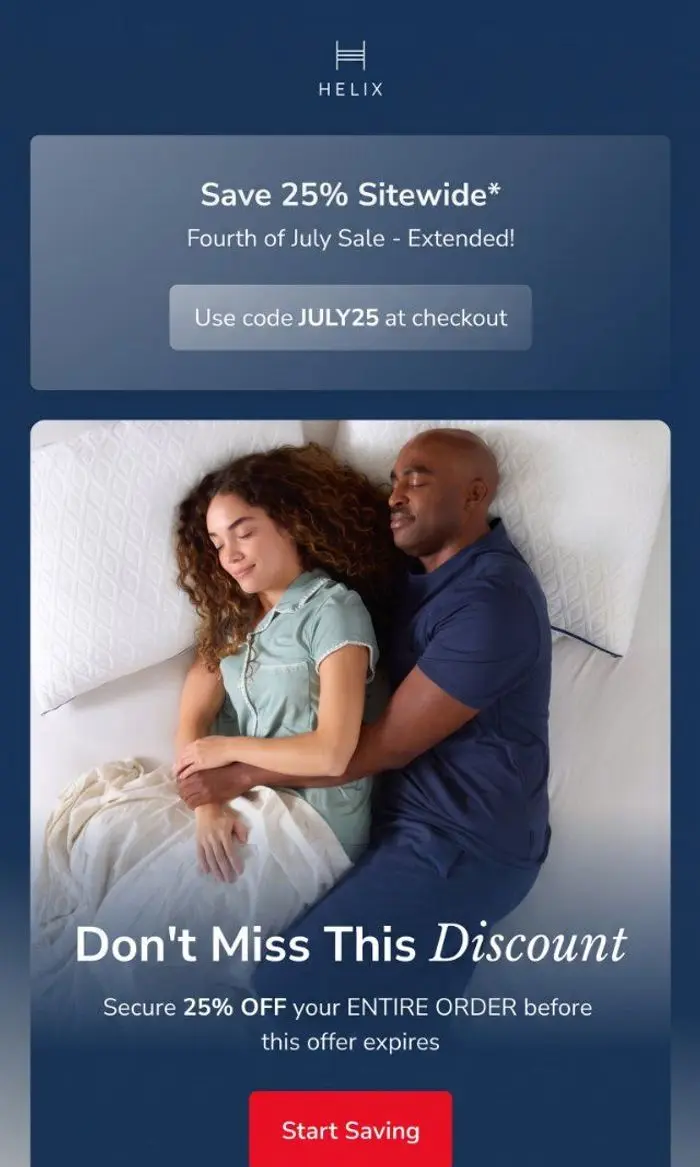 Helix Sleep: Here's your extended discount code