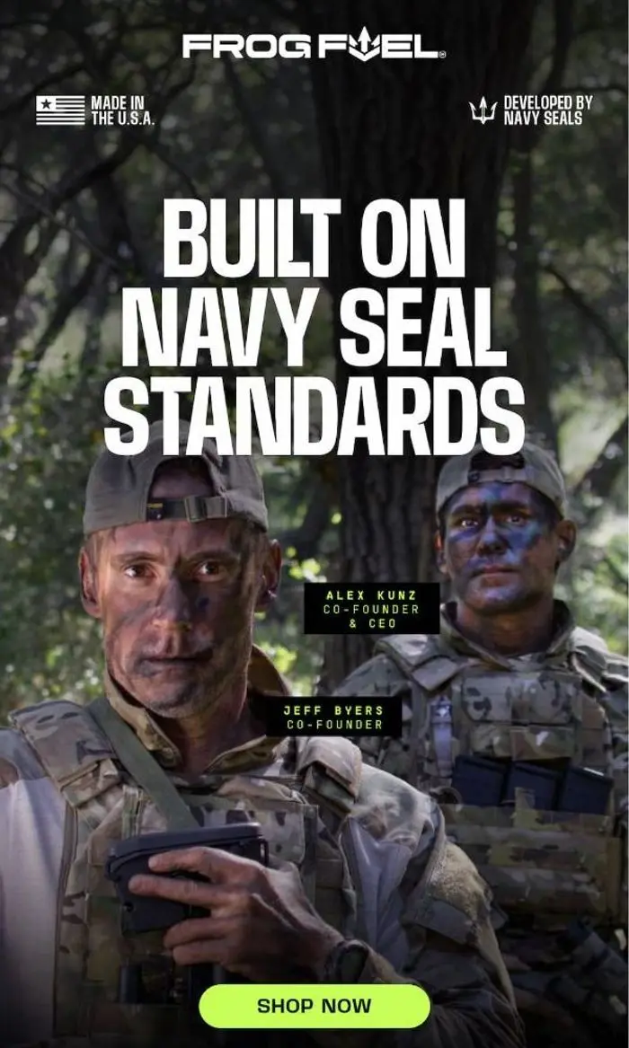 Frog Fuel Liquid Protein: Why a Navy SEAL built a better protein