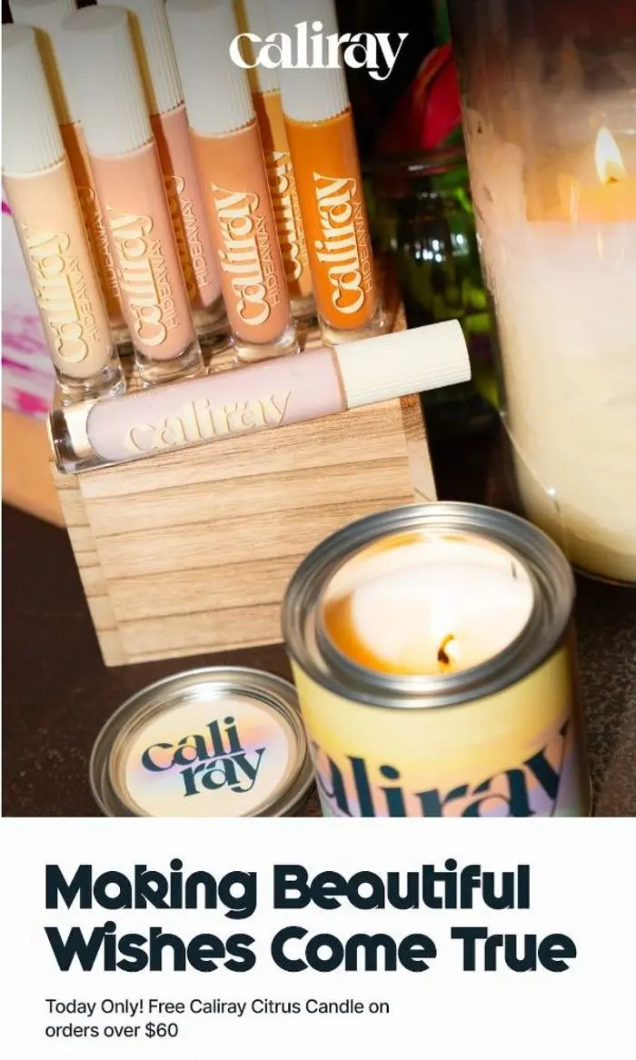 Caliray: Wende’s birthday gift to you