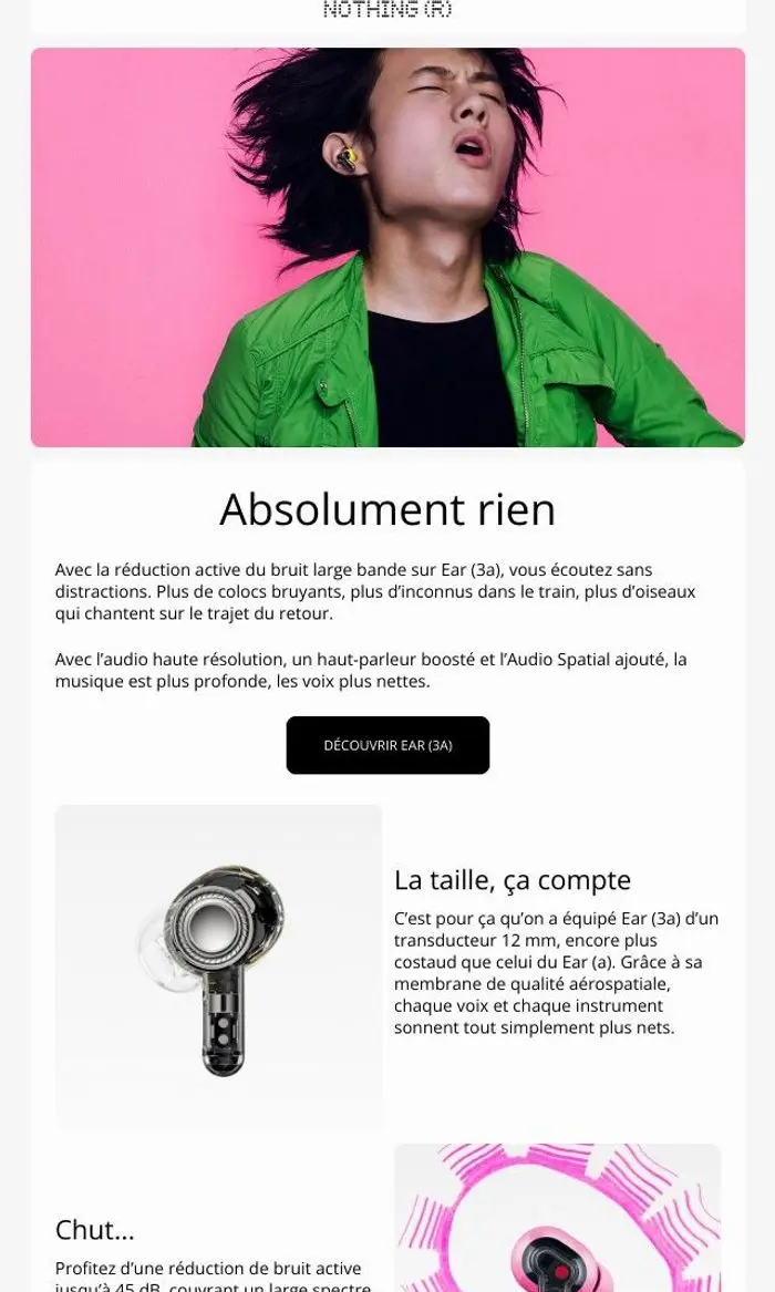 Nothing Technology: C’est quoi ce bruit agaçant ?
