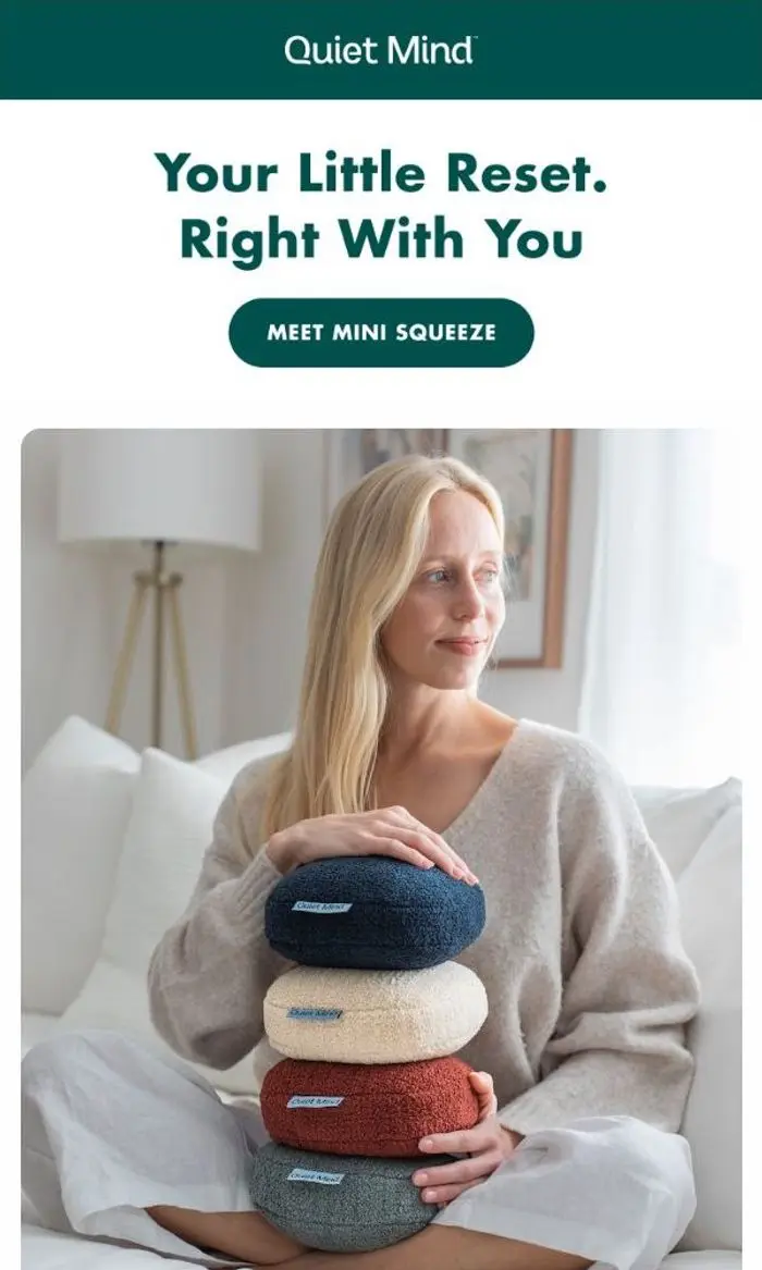Quiet Mind: Your Hands Have Been Waiting For This.