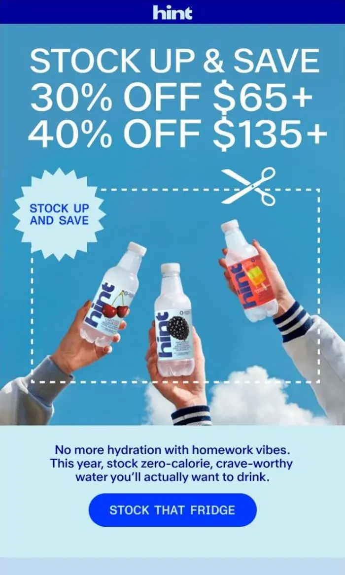 Hint Water: Ace your hydration goals ✏️