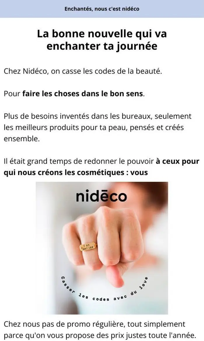 Amélie Nideco: Bienvenue chez toi