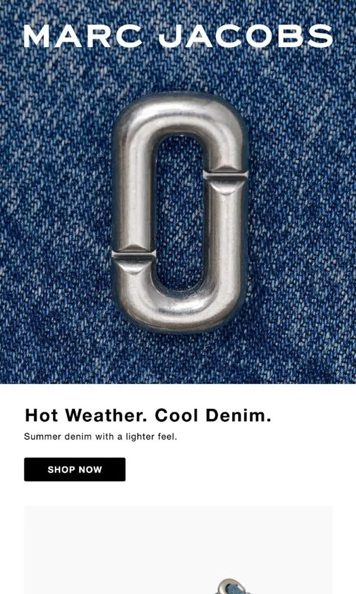 MARC JACOBS: Denim Days Ahead​