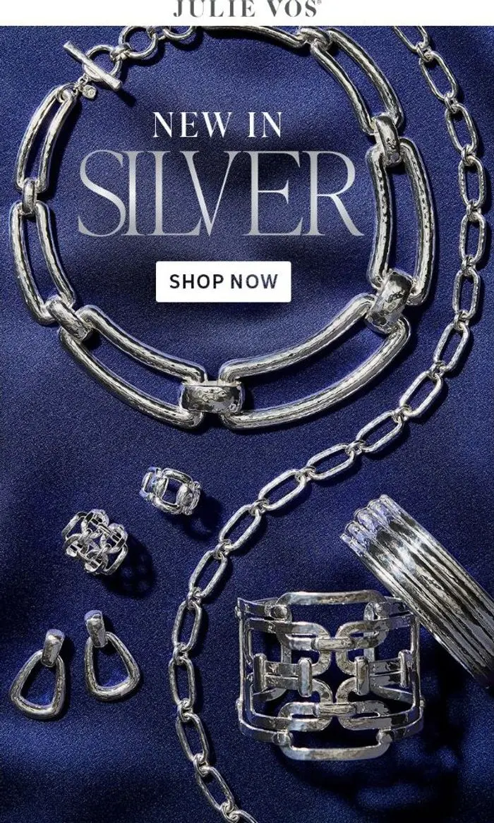 Julie Vos: New Silver Arrivals