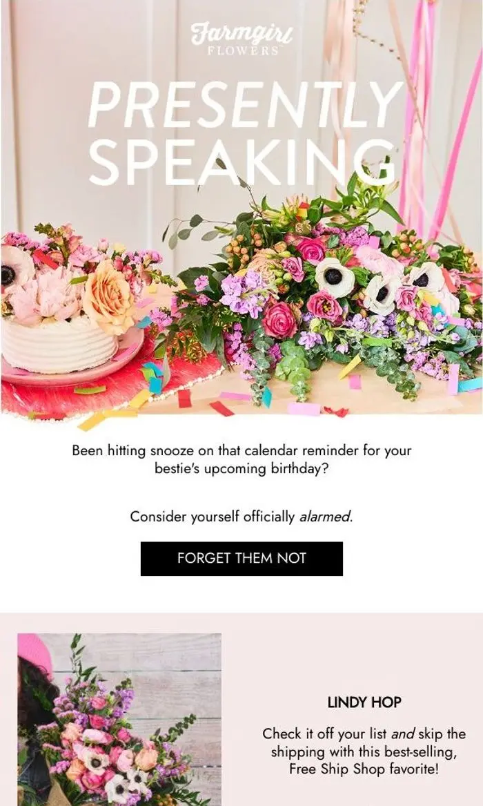 Farmgirl Flowers: party time!