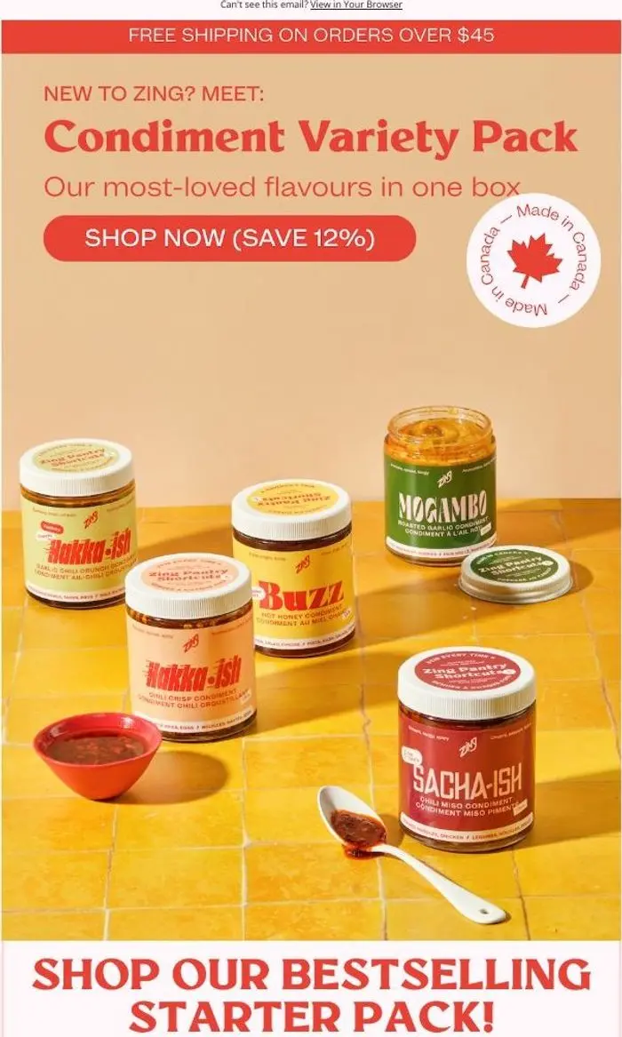 Zing Pantry Shortcuts: meet our bestsellers 👋