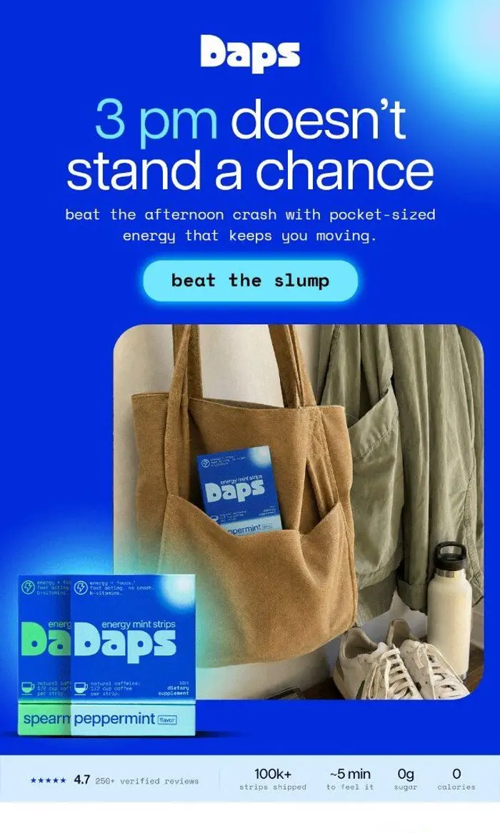 Daps Energy: focus on the things you can control