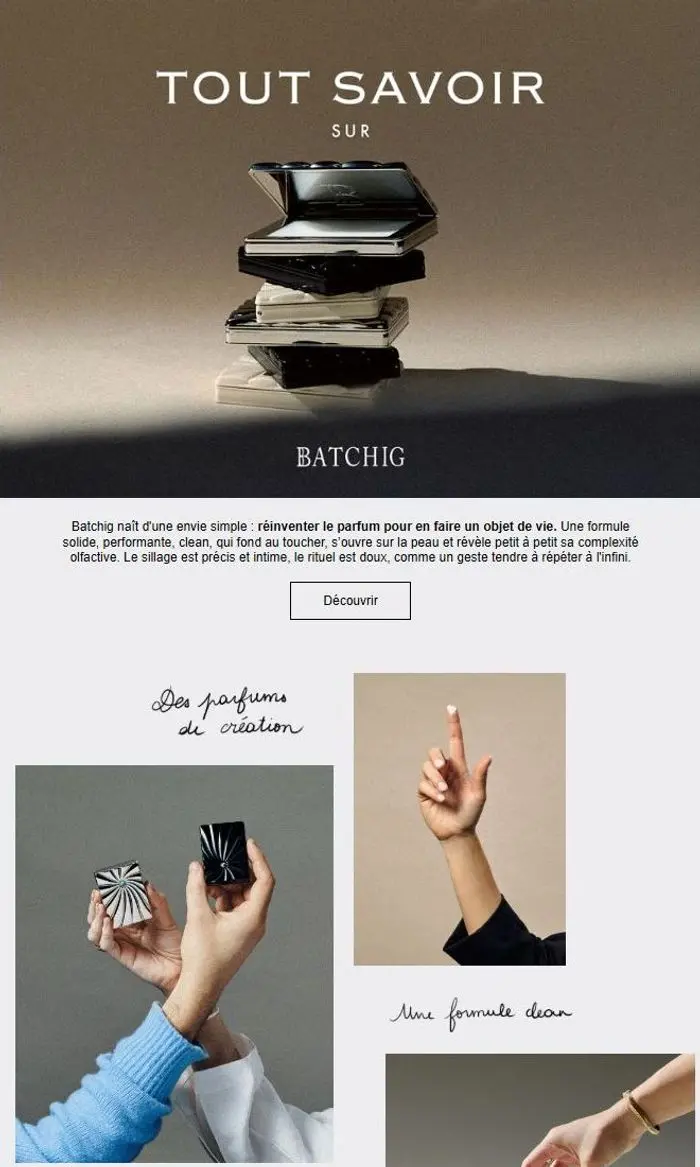 BATCHIG: Vous saurez tout 💌