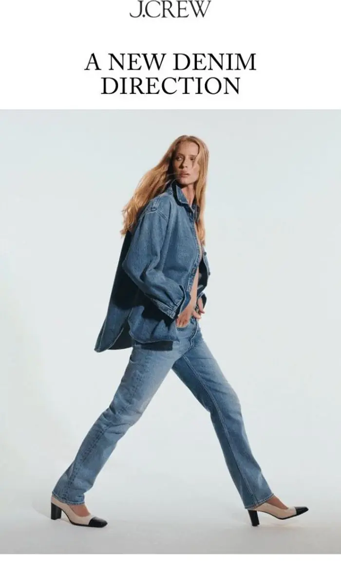 J.Crew: Lighten up your fall denim