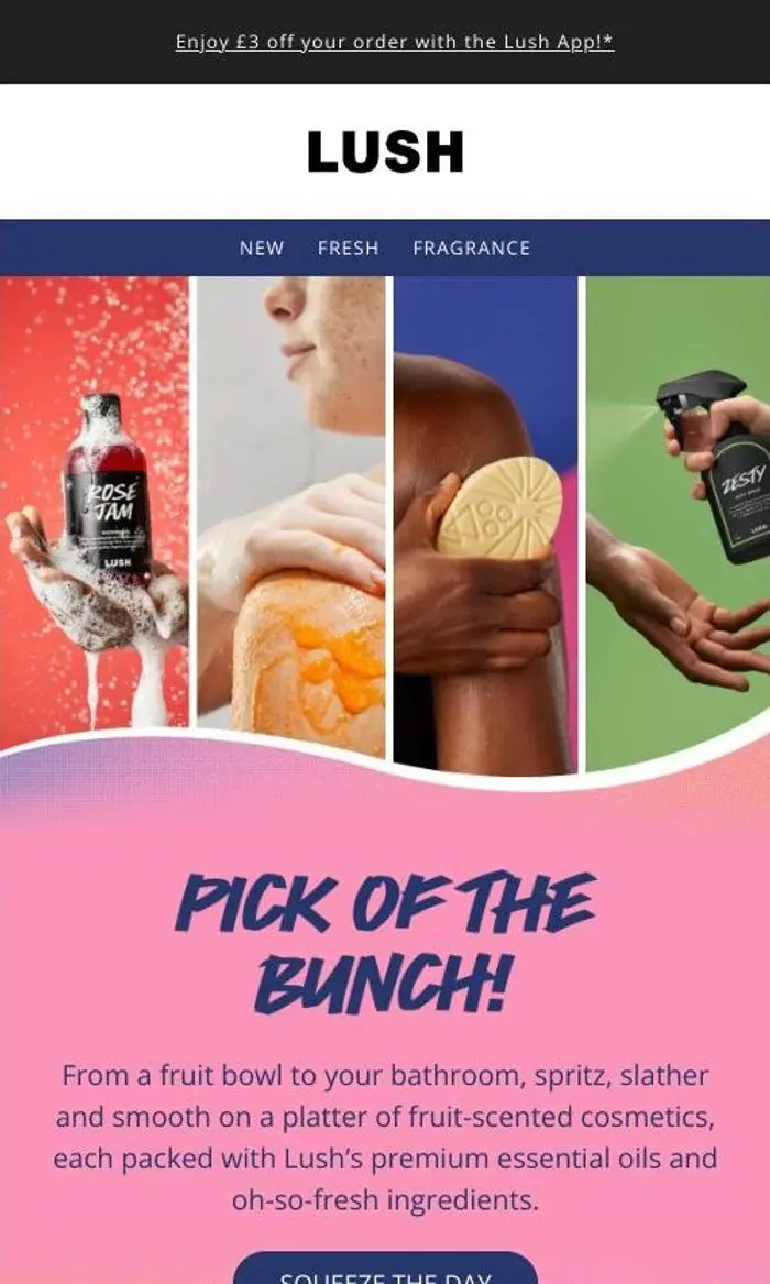 Lush Fresh Handmade Cosmetics: The scent of summer?