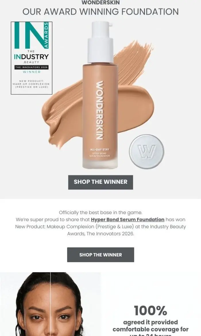 Wonderskin: It's official...