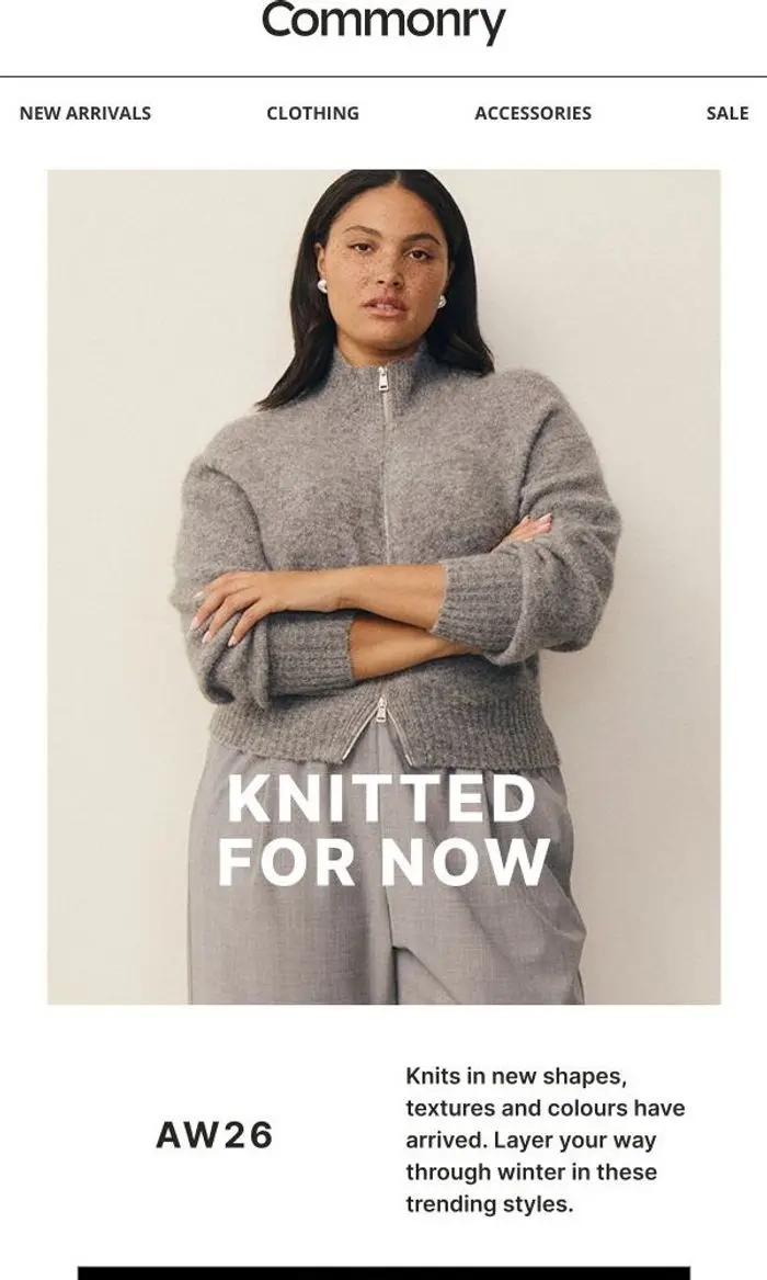 Commonry: New in knitwear