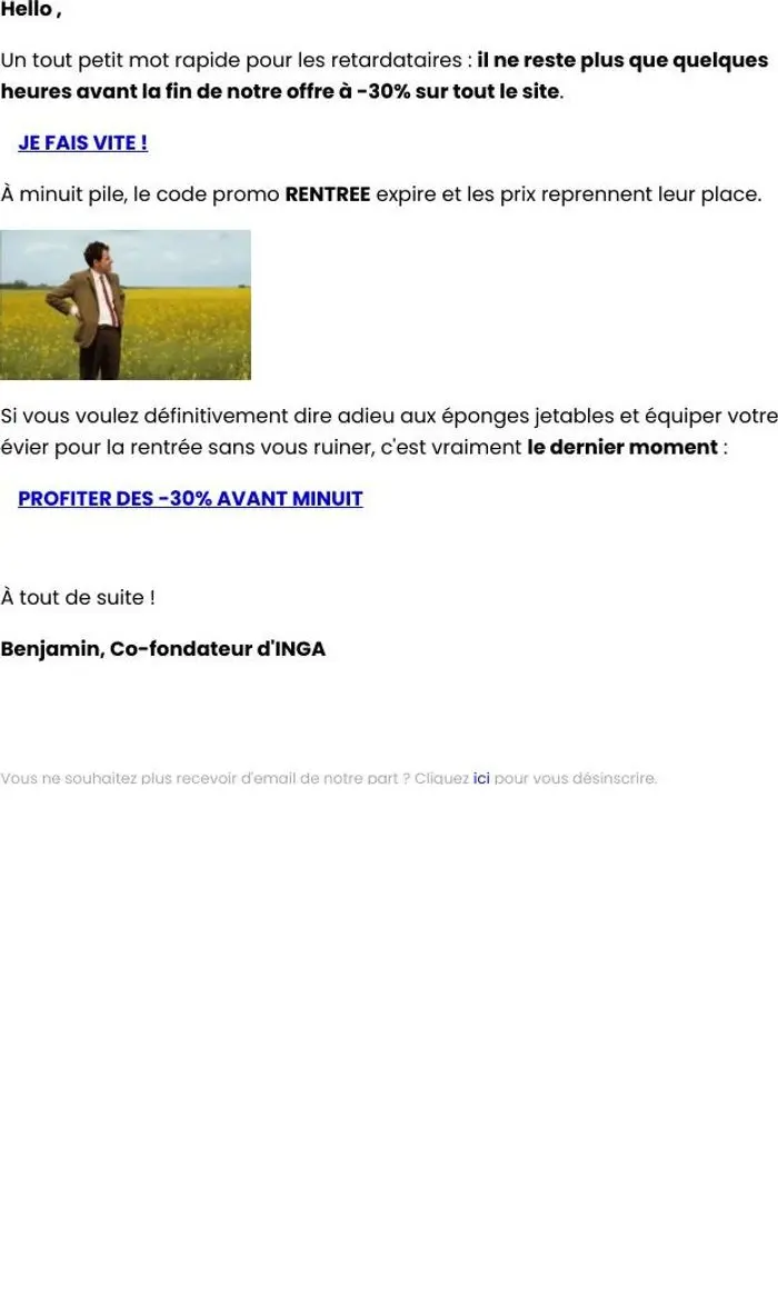 INGA: Il reste moins de 5 heures... ⏳