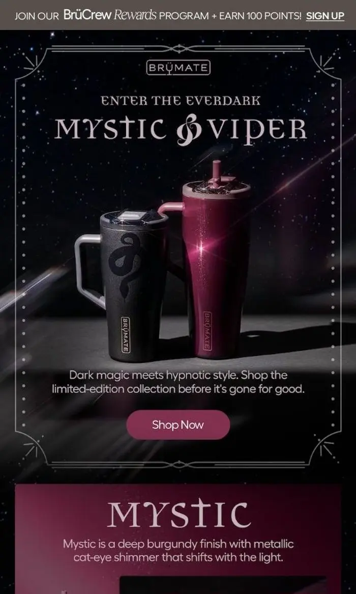 BrüMate: New! Mystic🔮 & Viper🐍