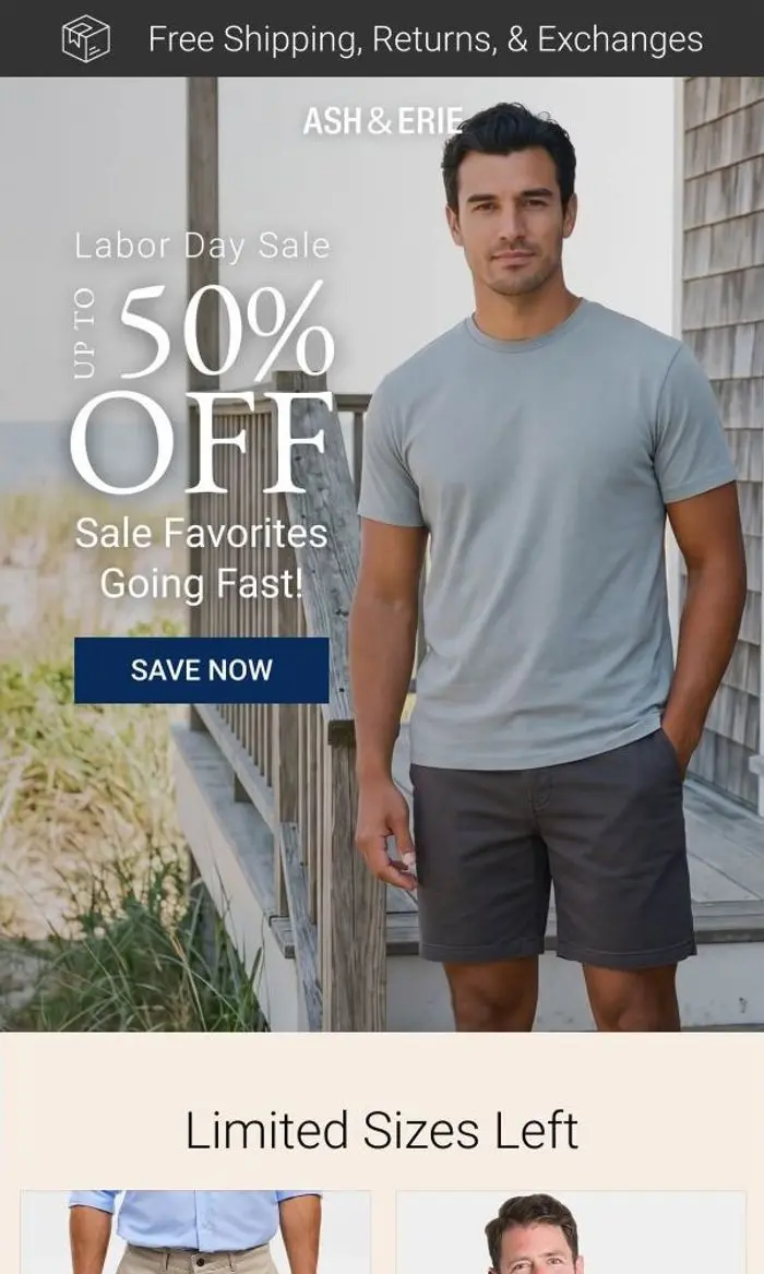 Ash & Erie: Your Size Could Be Next to Go