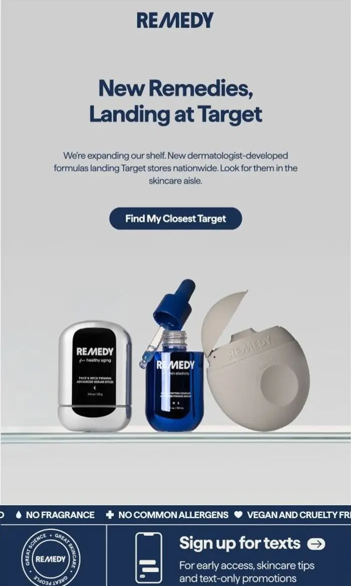 Remedy Science: Your Target Run Just Got an Upgrade
