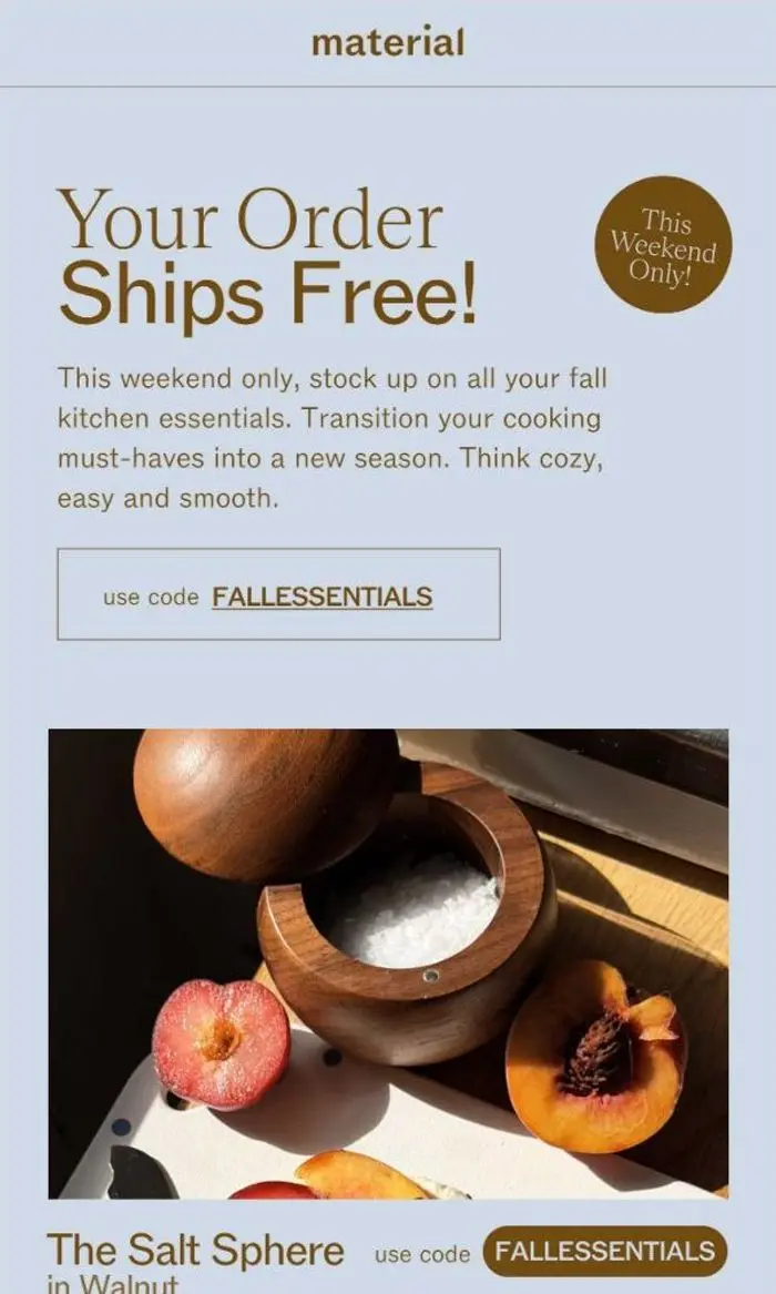 Material: A Labor Day Treat Just For You