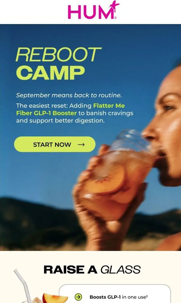 HUM Nutrition: Fall Into a New Routine
