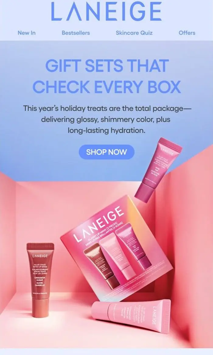 LANEIGE: GIFT SETS GALORE!