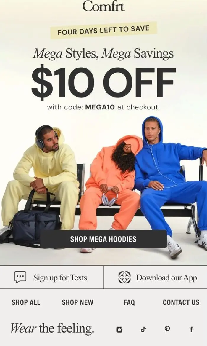 Comfrt: TAKE THE $10. LEAVE THE FOMO👀