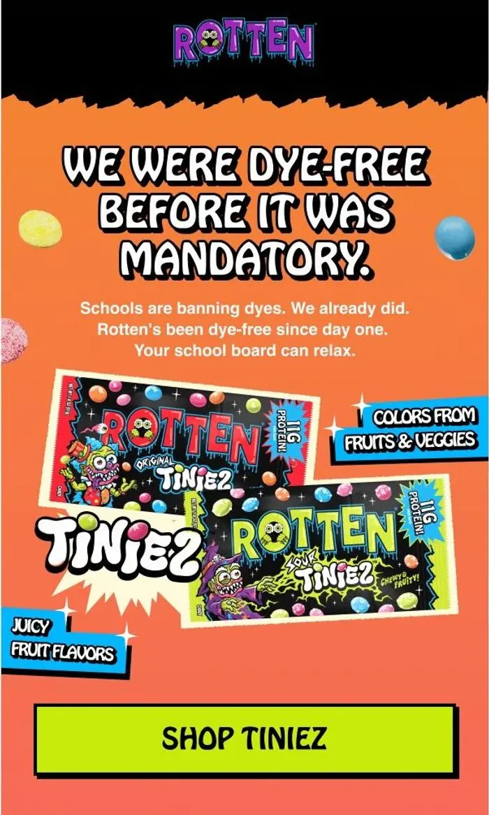 Rotten: We’ve passed the test!
