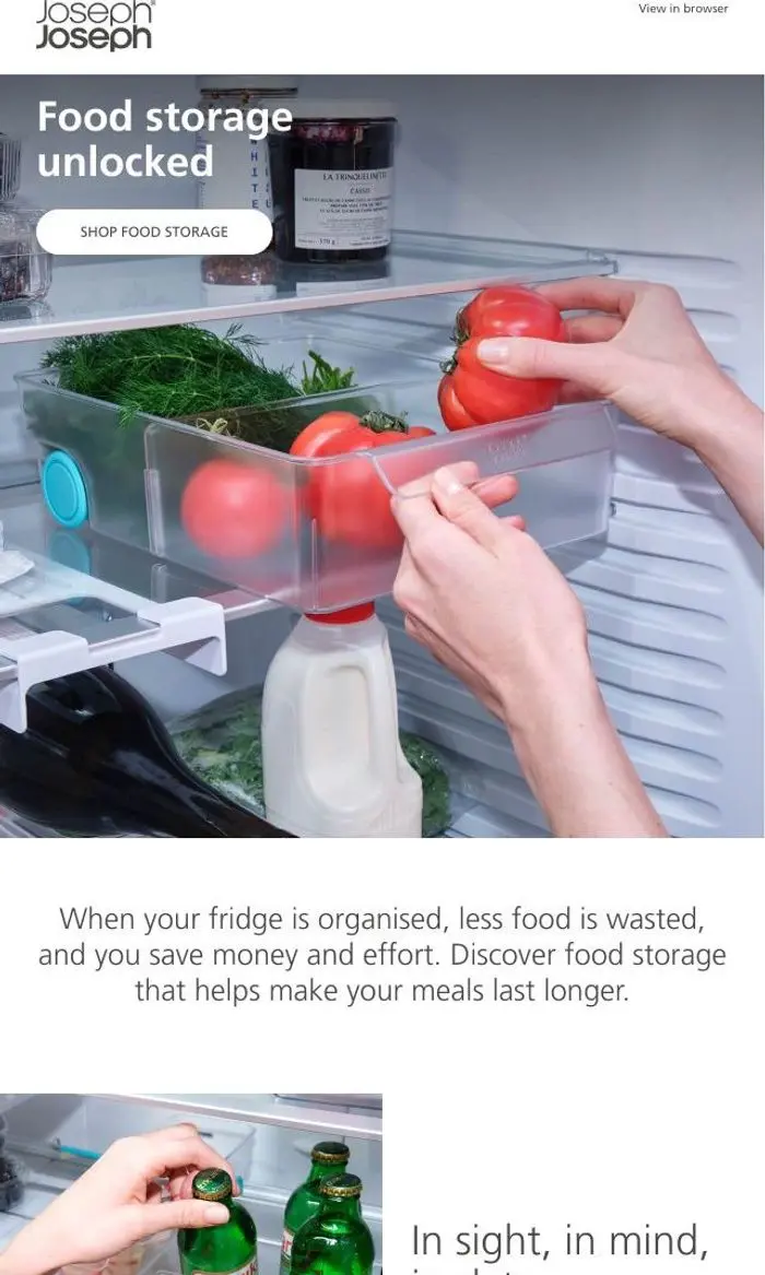 Joseph Joseph: Food storage you can count on