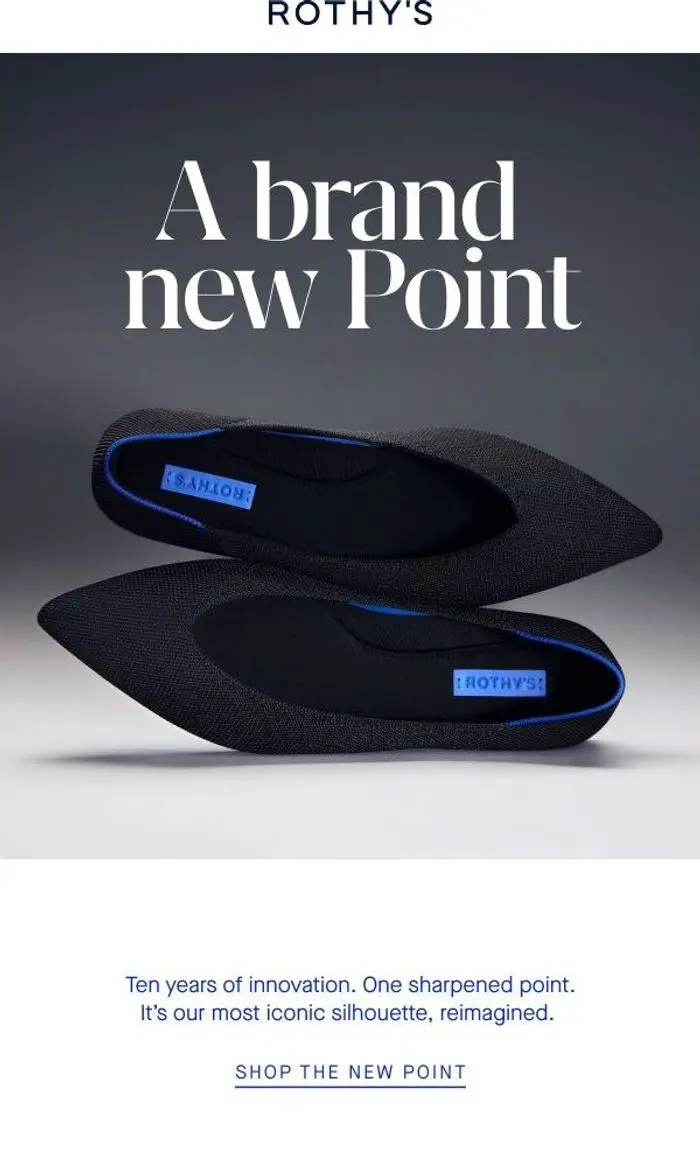 Rothy's: JUST DROPPED! The New Point