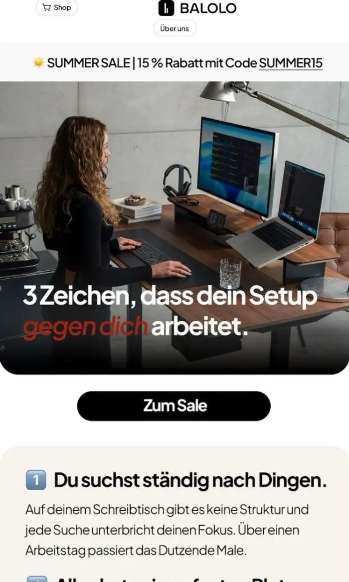 BALOLO: 👀 Warum dein Setup gegen dich arbeitet