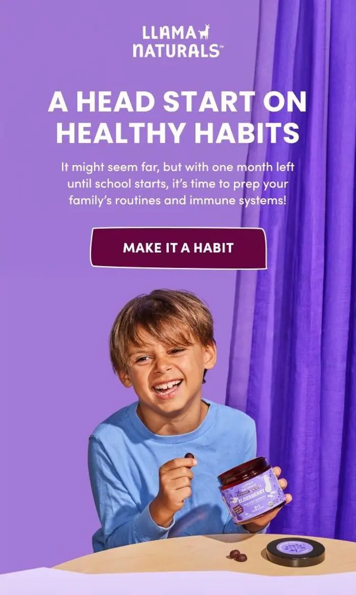 Llama Naturals: Back to school season? 🤧