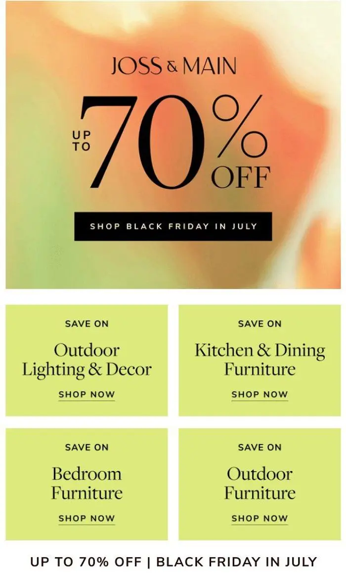 Joss & Main: Our favorite outdoor lighting & decor ✿ up to 70% off