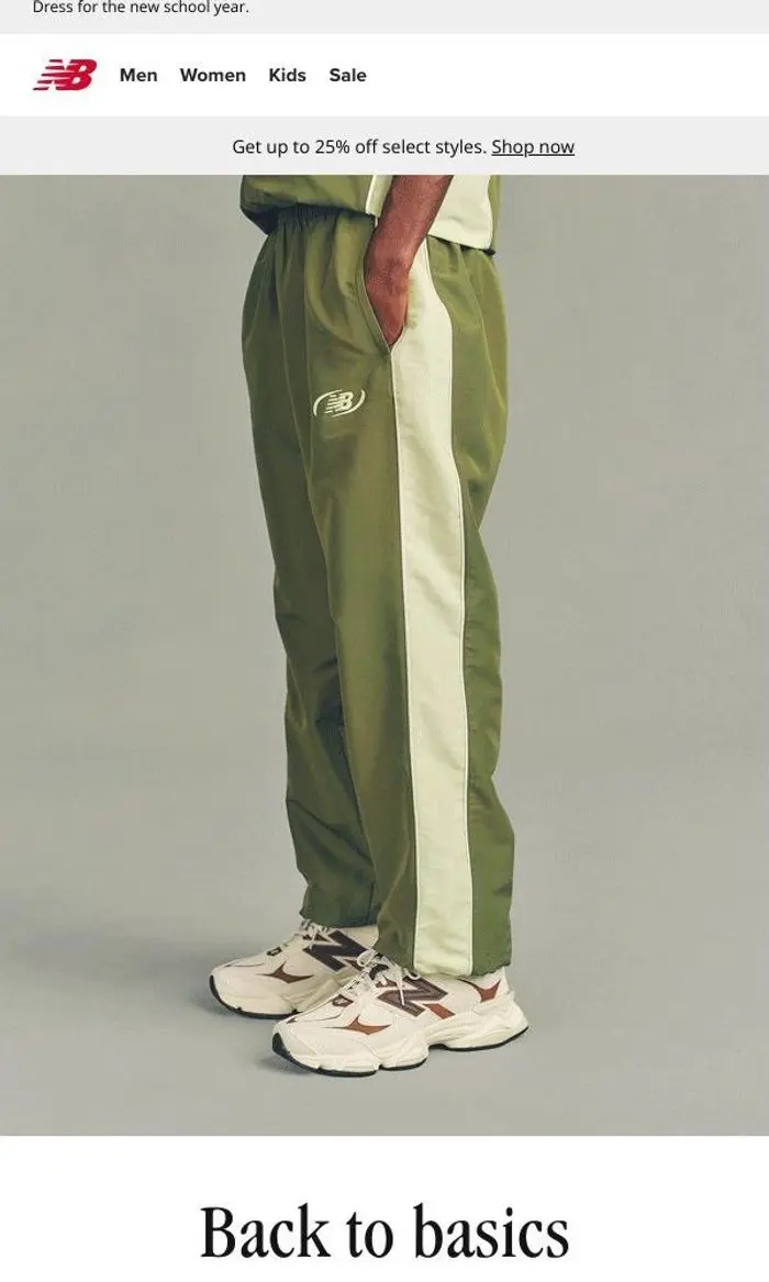 New Balance: Back to school bestsellers