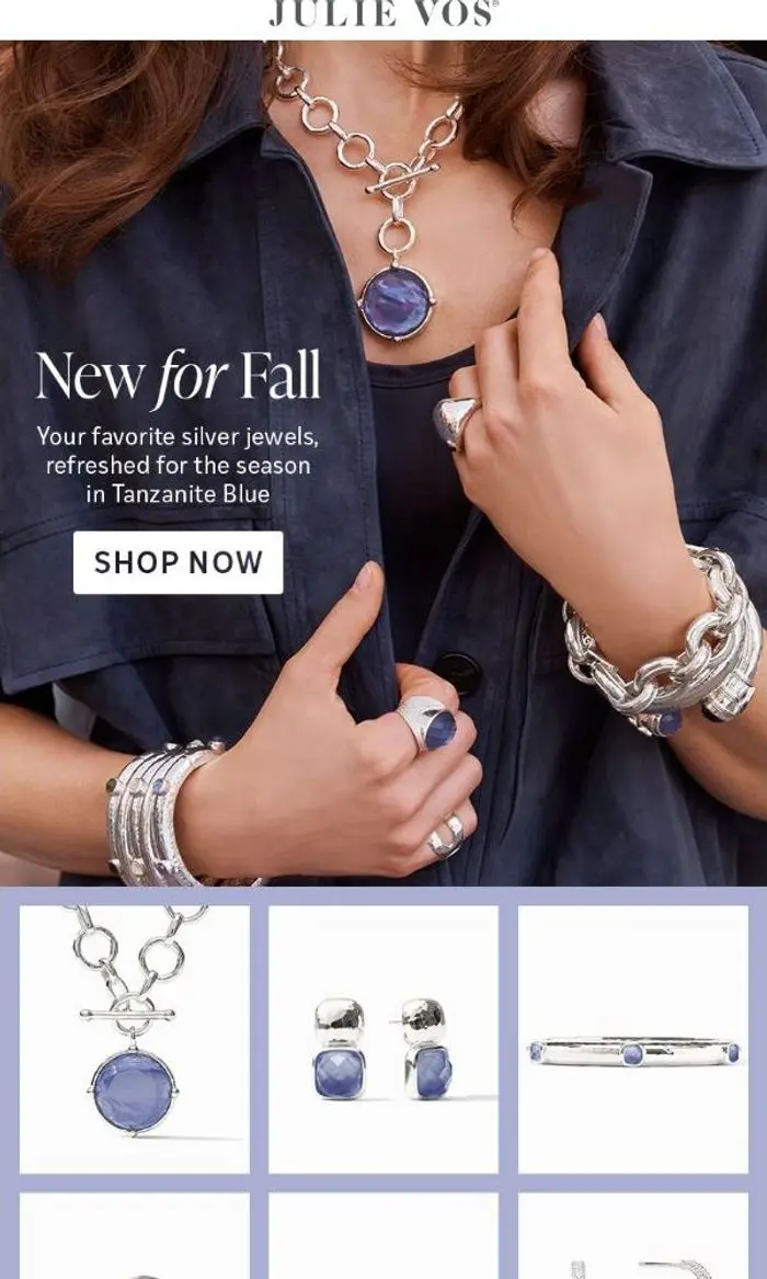 Julie Vos: Discover new silver jewels