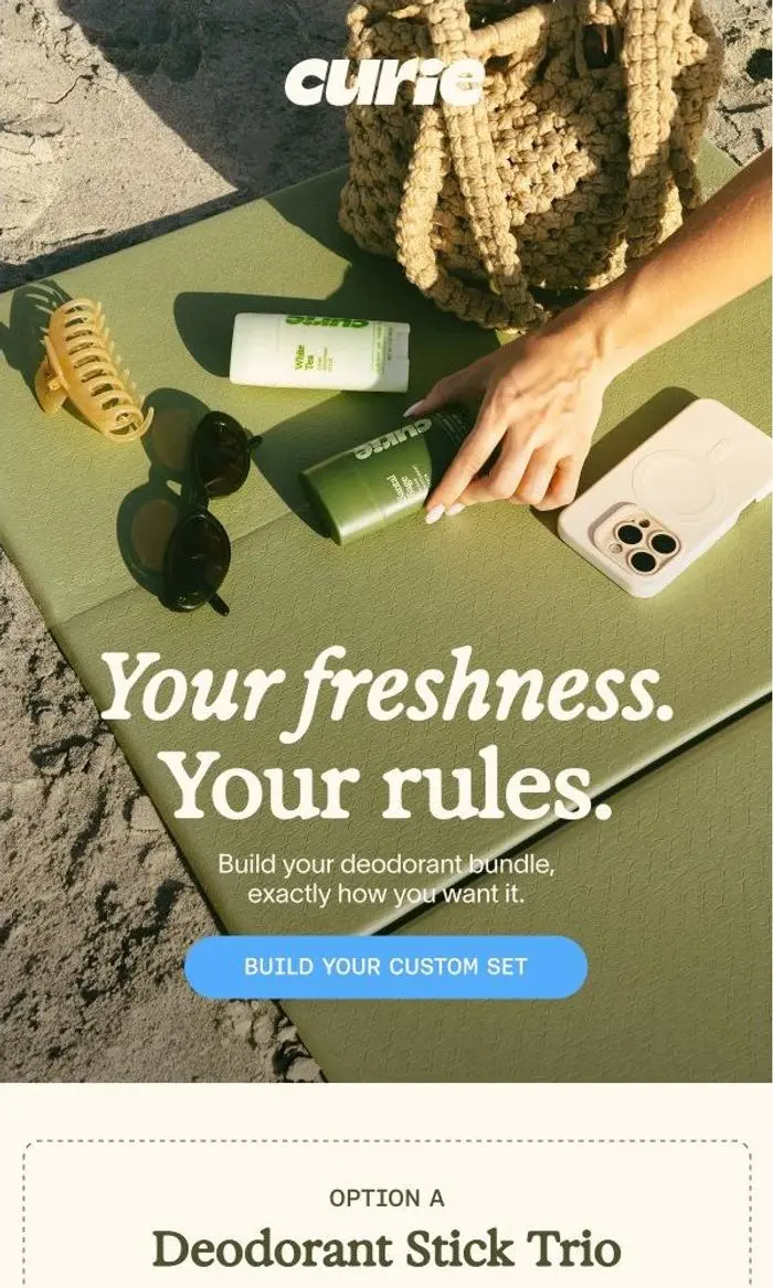Curie: Build your own deo bundle