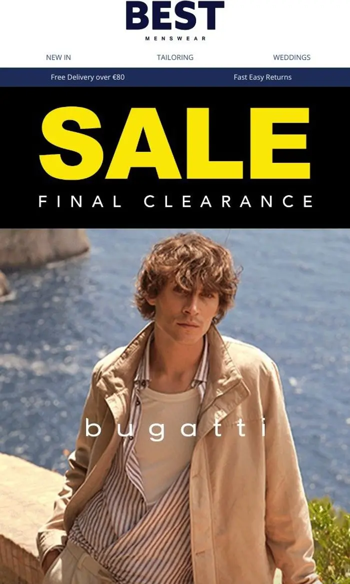 Best Menswear: Final Clearance: The Last Sizes of Summer
