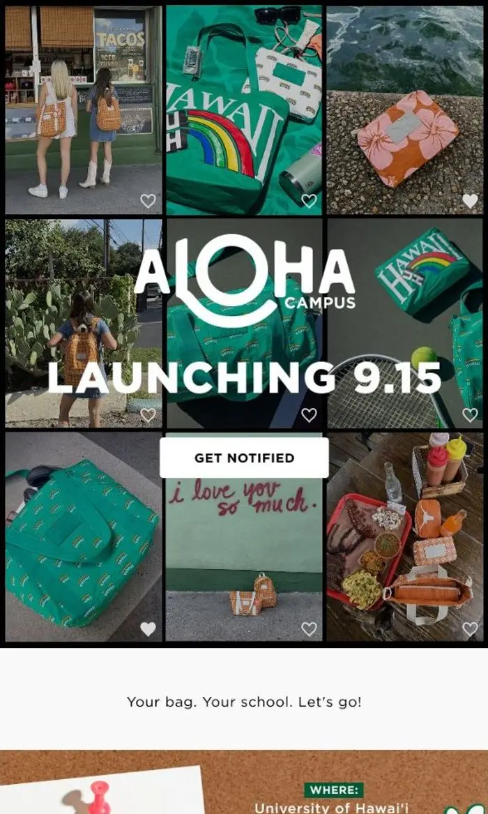 ALOHA Collection: Something NEW Is Coming To Campus 🏈🌈