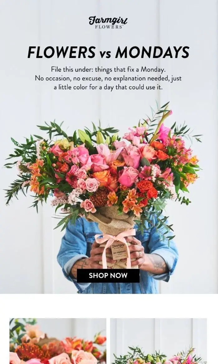 Farmgirl Flowers: a case of the mondays?