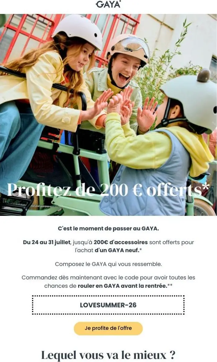 GAYA: Une belle surprise vous attend… 🎁