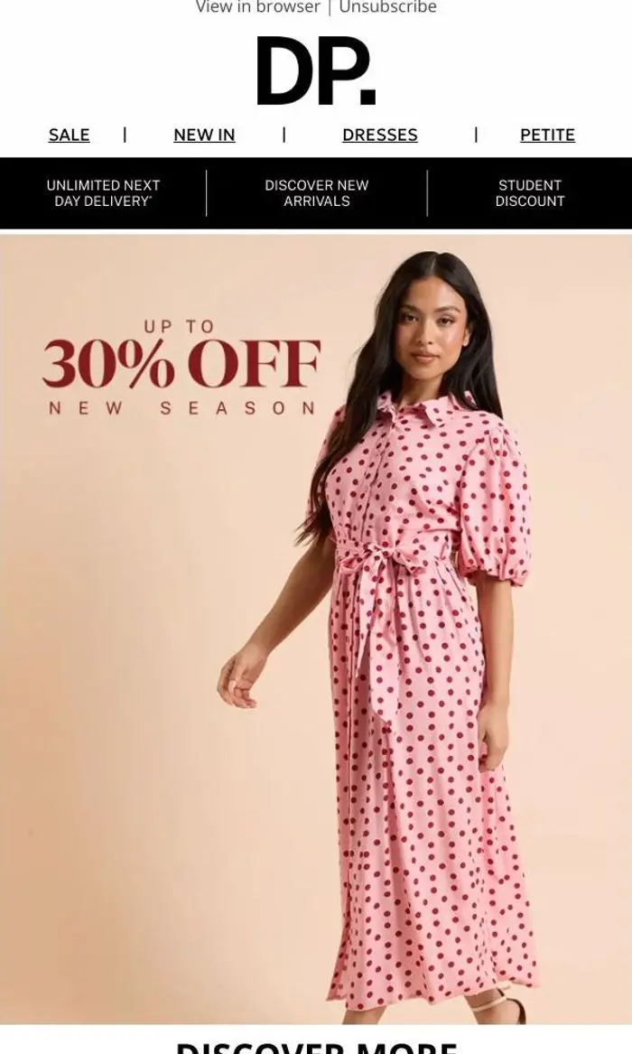 Dorothy Perkins: Step Into The New Season