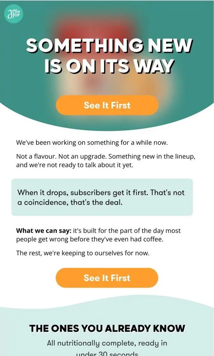 Jimmy Joy: Mornings are about to look different