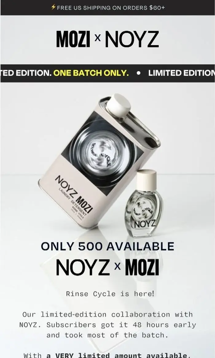 Mozi Wash: NOYZ x MOZI is officially LIVE!
