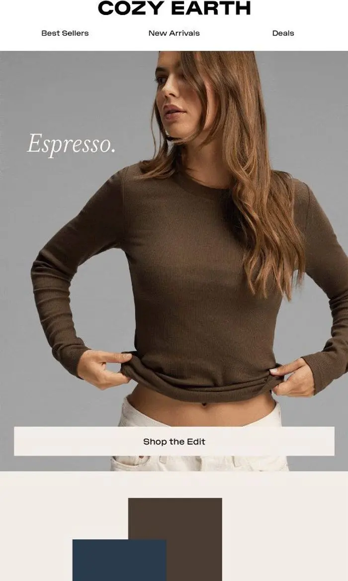 Cozy Earth: NEW: Classics in Espresso & Obsidian 🤎